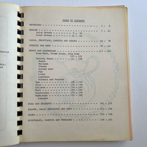 Vintage 1975 Cookbook 125th Anniversary Cook Book of Our Families Favorites - Picture 4 of 11
